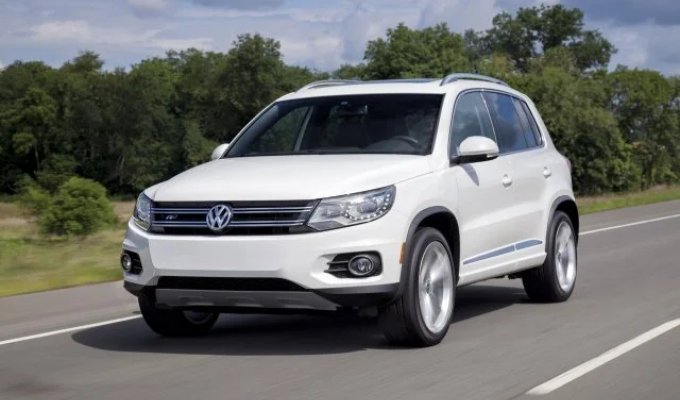 A new Tiguan in a futuristic design (5 photos)