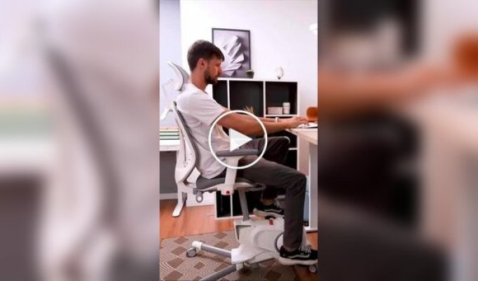 Велокресло для удаленщиков