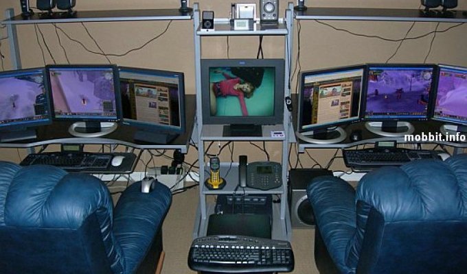 Игровая мега-система из 47-ми компьютеров для игры в World of Warcraft