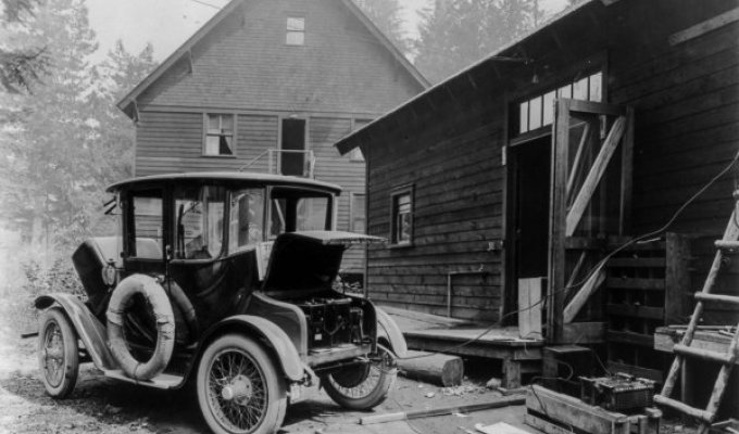 Электрические автомобили - (далёкое) прошлое автомобилестроения (1880-1920 гг) (13 фото)