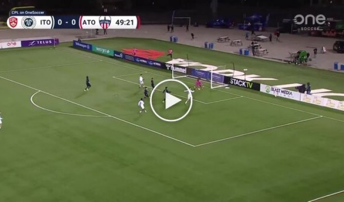 A football player celebrated a goal with an ad for his second job