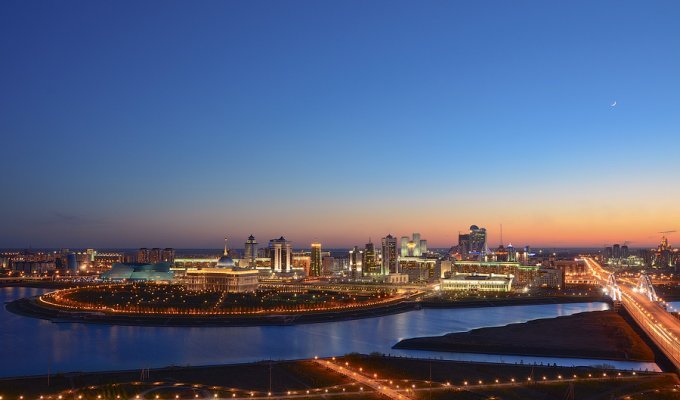Казахстан: Астана с высоты (Часть 1) (41 фото)