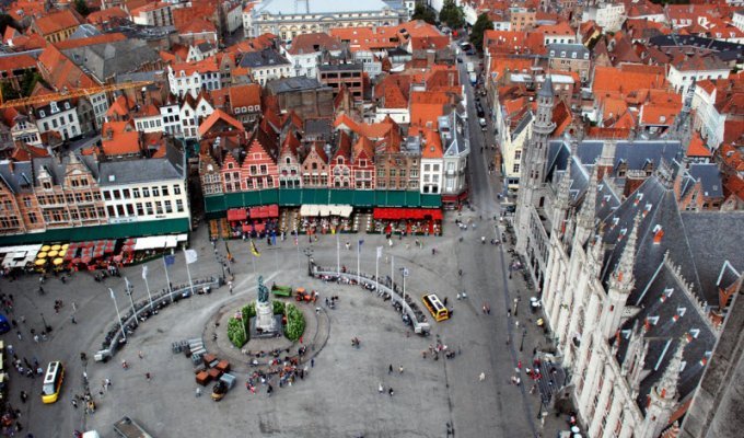 Брюгге — средневековая сказка в Бельгии (21 фото)