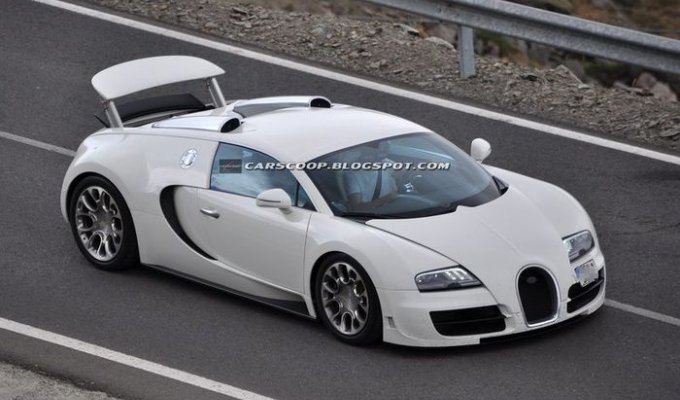 Новая заряженная Bugatti Grand Sport (5 фото)