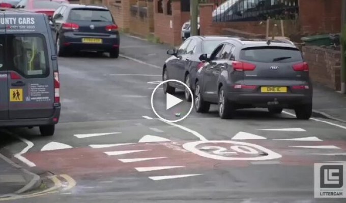 В Британии ИИ начал штрафовать автомобилистов за мусор