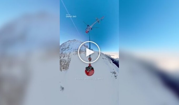 A routine avalanche prevention procedure