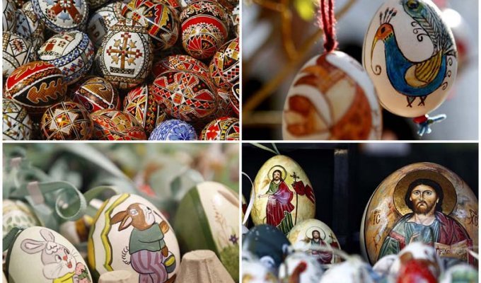 Easter eggs (35 photos)