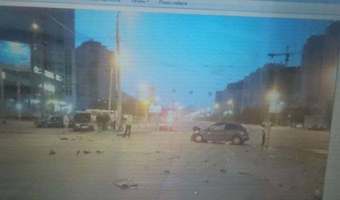В Челябинске жертву ДТП могут признать виновником (5 фото + видео)