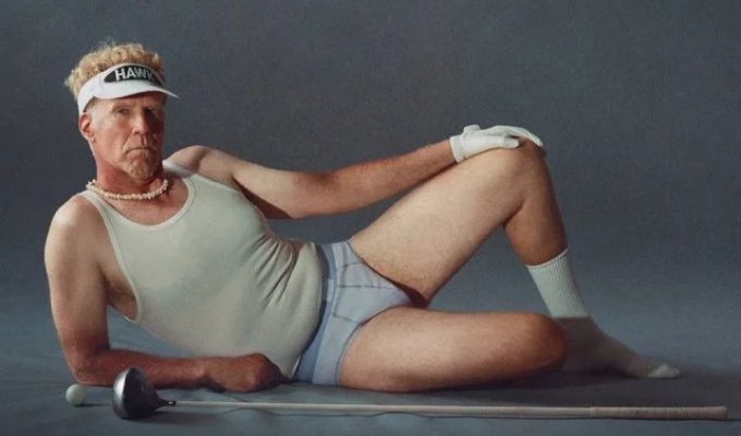 Will Ferrell is the new star of Kim Kardashian’s lingerie brand (2 photos + video)
