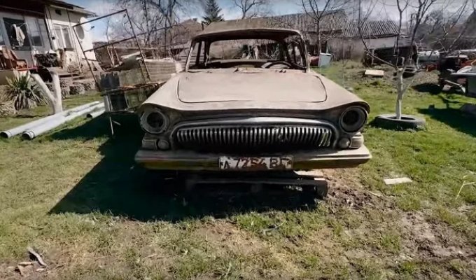 Выявлен раритетный автомобиль «Акула» украинского производства (3 фото + видео)