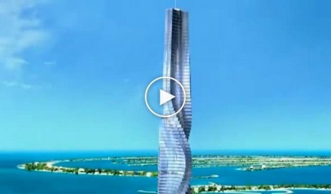 В Дубае построят вращающийся 80-этажный небоскреб Dynamic Tower