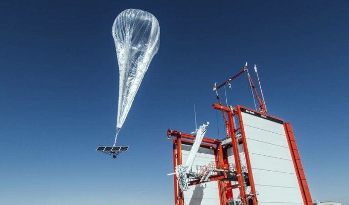 Воздушный шар Google смог раздавать интернет 223 дня (1 фото)