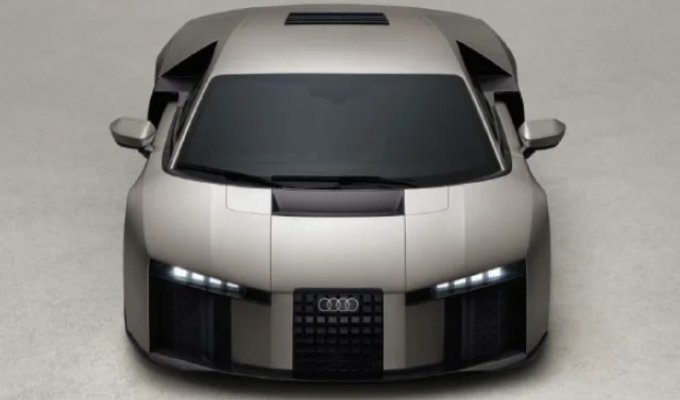 Возвращение «Четырех колец» в высшую лигу: Audi представила безумный 1001-сильный гиперкар Nuvolari (4 фото)