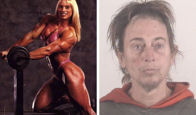 Женщины до и после стероидов (4 фото)