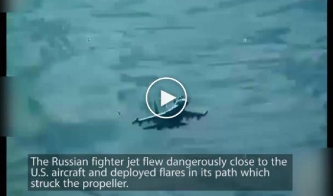 23 июля над Сирией российский истребитель Су-35С совершил «небезопасные маневры» рядом с американским БПЛА MQ-9 Reaper