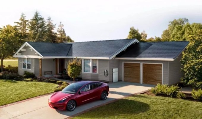 Tesla згорнула виробництво черепиці, здатної генерувати електроенергію із сонячного світла (1 фото)