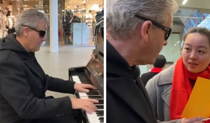 Tourists from China threatened London pianist with “prosecution” (8 photos + 1 video)