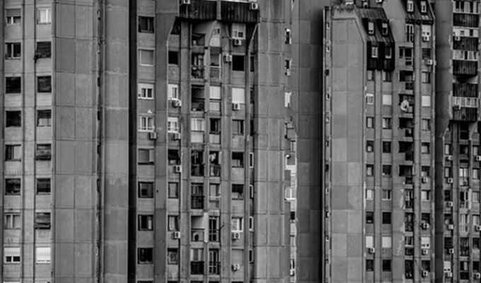 Архитектурный модернизм и брутализм Белграда, Сербия (31 фото)