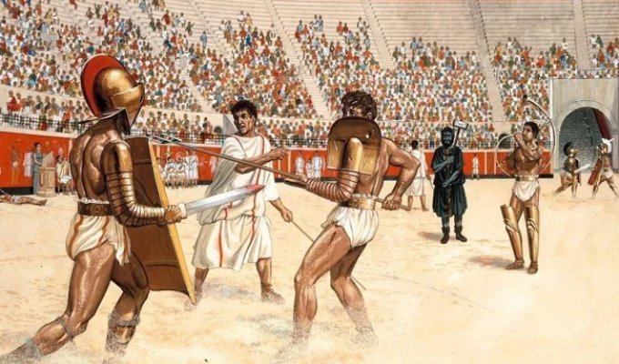 За кулисами кровавой арены: правда о гладиаторских боях (13 фото)