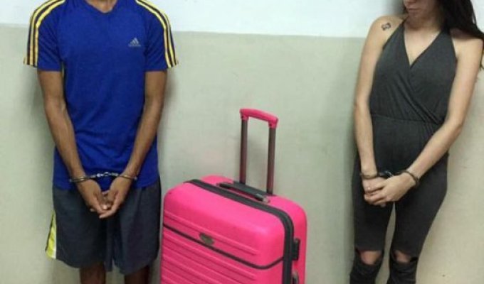 В Венесуэле девушка пыталась вынести возлюбленного из тюрьмы в чемодане (2 фото)