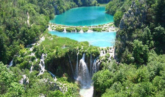 Плитвицкие озера – хорватское чудо природы (13 фото)