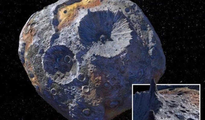 Астероид Психея стоимостью $10 000 квадриллионов (11 фото)
