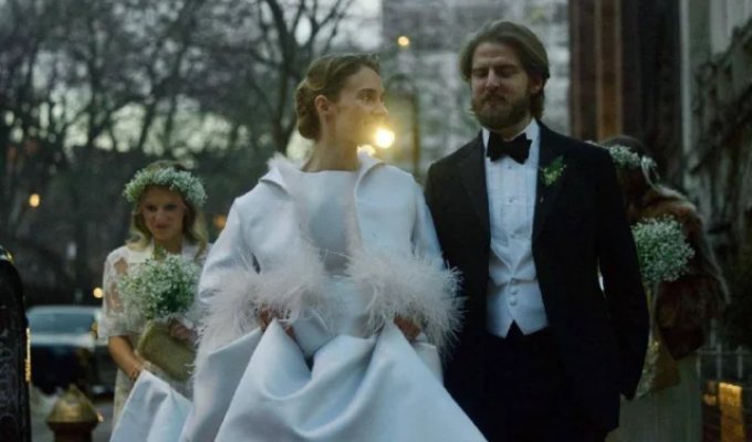 Свадьба актриссы Майи Хоук (4 фото)