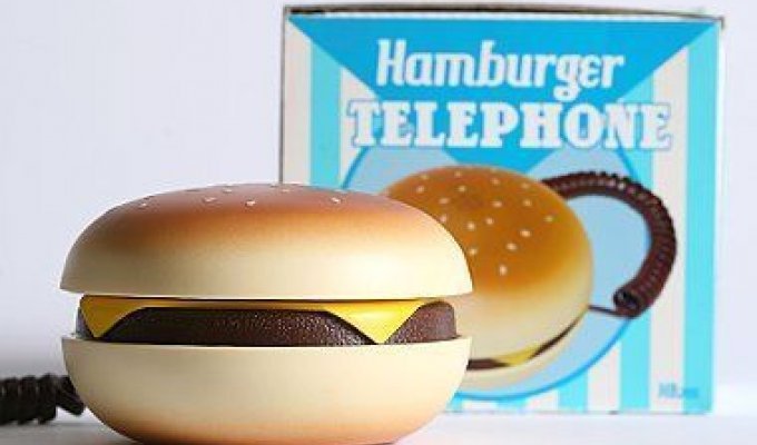 Телефон-гамбургер (5 фото)