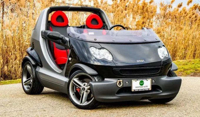 An old and rare Smart model is being sold for the price of a new BMW 5 (10 photos)
