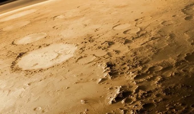 Марс и его атмосфера (1 фото)