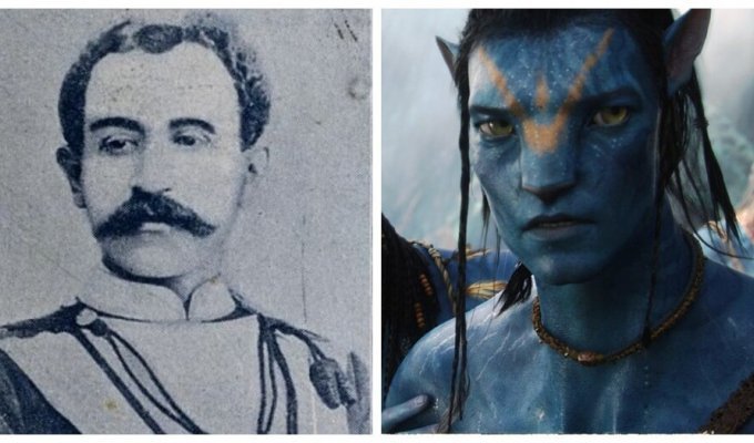 Fred Walters - 19th century Na'vi and the mystery of blue skin (5 photos)