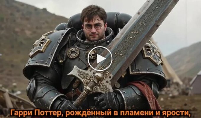 Нейросеть перенесла героев фильмов про «Гарри Поттера» во вселенную Warhammer 40000