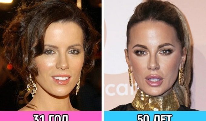 Celebrities who decided not to age (14 photos)