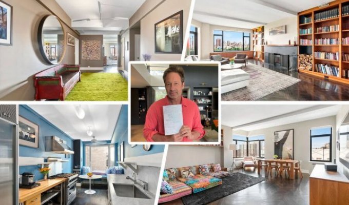 Дэвид Духовны продал свою квартиру в Нью-Йорке, существенно проиграв в цене (6 фото)
