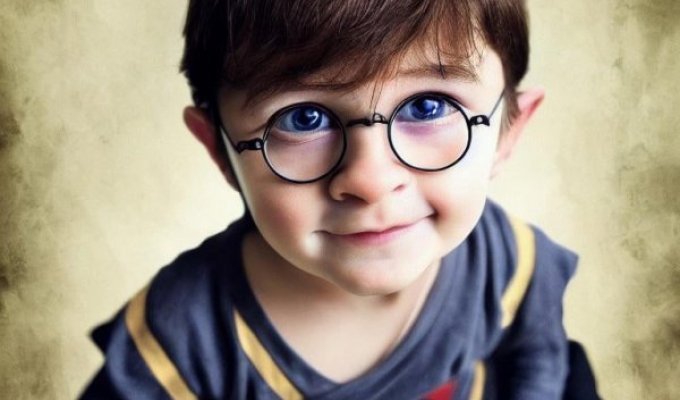 Нейросеть показала, как могли выглядеть герои "Гарри Поттера" в детстве (8 фото)