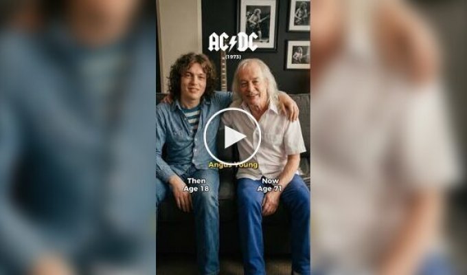 Легендарные ACDC: Как изменились участники группы (1973–2026)