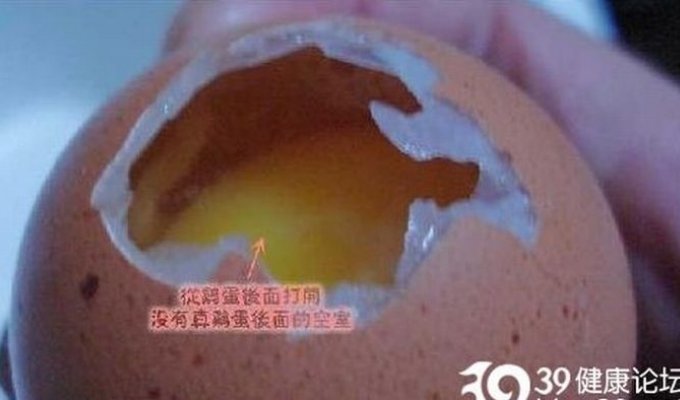 Только в Китае: поддельные куриные яйца (9 фото)