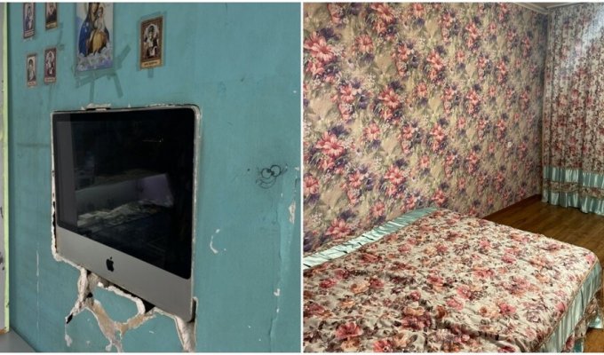 Дорохо-бохато-диковато: безумные и странные интерьеры и ремонты в квартирах (16 фото)