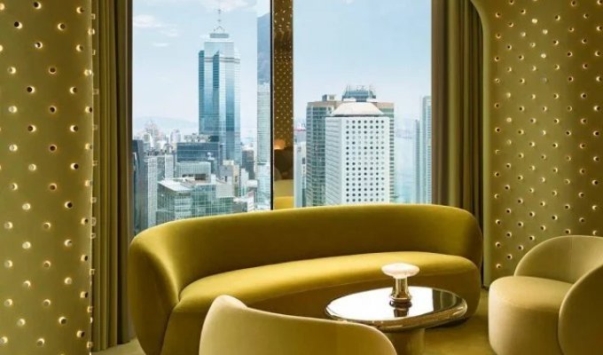 Дизайн бара по проекту Захи Хадид в Гонконге (5 фото)