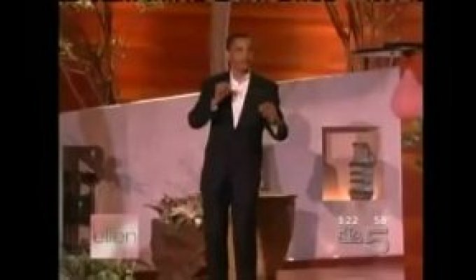 Обама танцует в прямом эфире