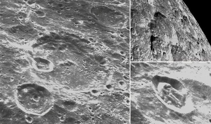 "Орион" прислал на Землю фотографии Луны с близкого расстояния (9 фото + 1 видео)