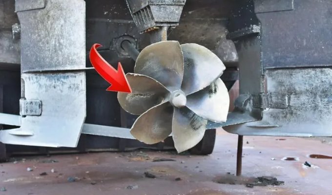 Why the ship's propeller is destroyed (6 photos)