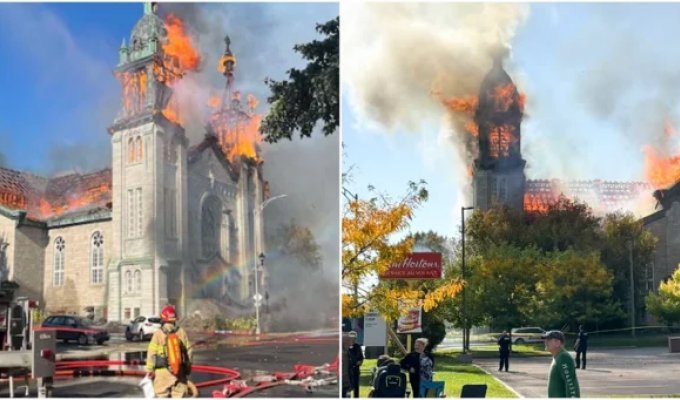 In Canada, 112 churches were attacked by unknown people in the last 3 years (3 photos + 1 video)