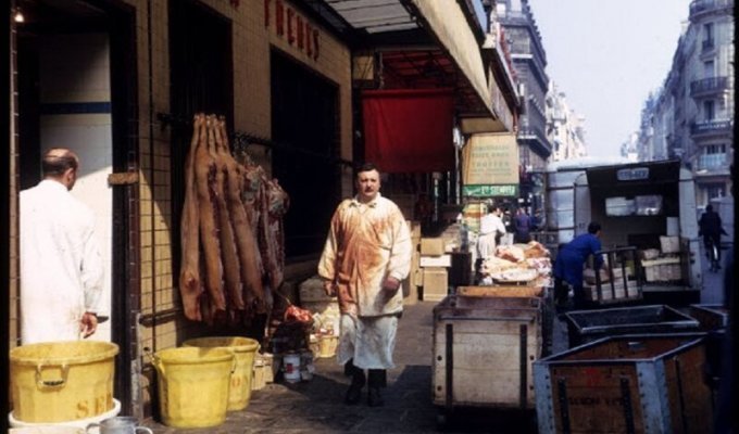 Каким был главный рынок Парижа в 1960-е? (29 фото)