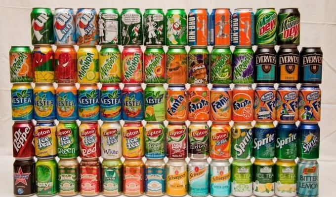 My collection of soda cans (22 photos)