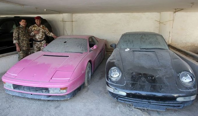 Коллекция автомобилей Удея Хусейна (19 фото)
