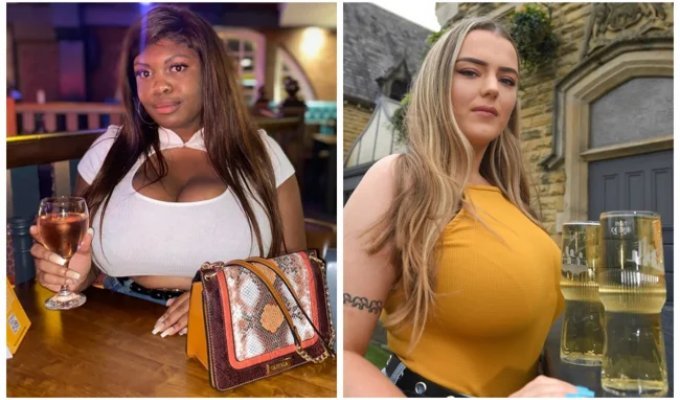 A stone on the heart: how women with large breasts suffer in everyday life (14 photos)