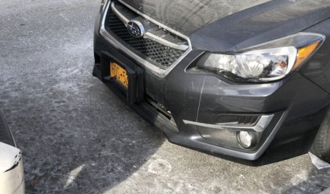 Автомобильная защита на случай контактной парковки (4 фото)