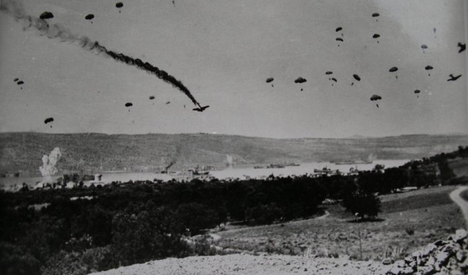 Сражение на Крите в фотографиях. Вторая мировая война (18 фото)