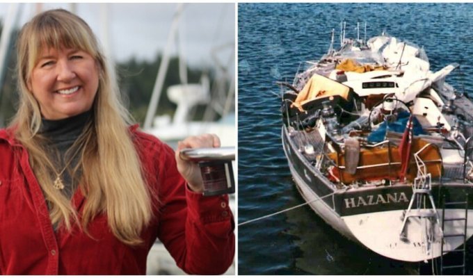 She survived 41 days in the open ocean (7 photos)